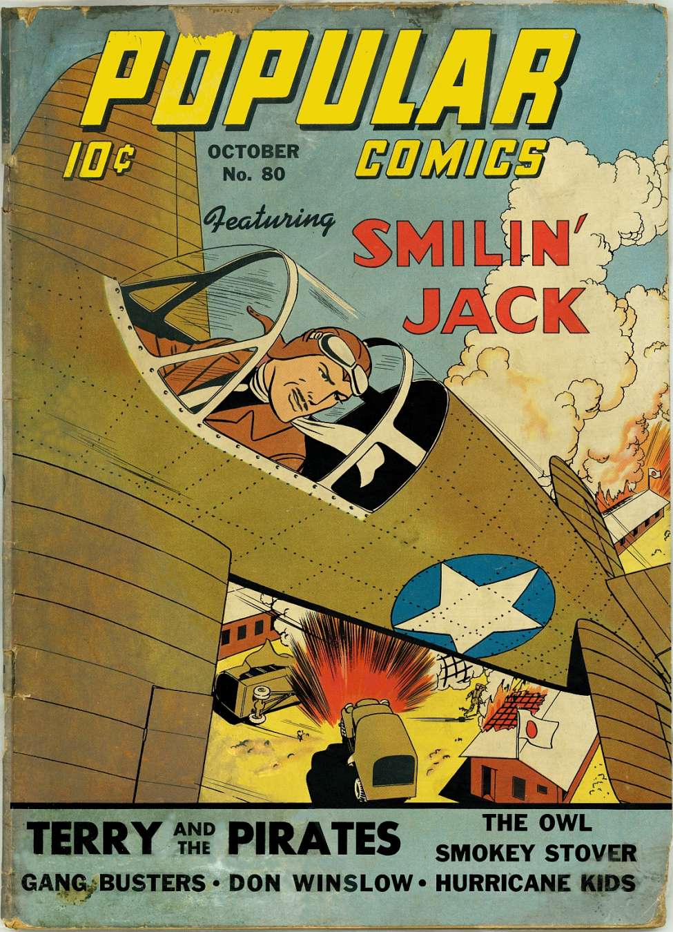 Comic Book Cover For Popular Comics 80