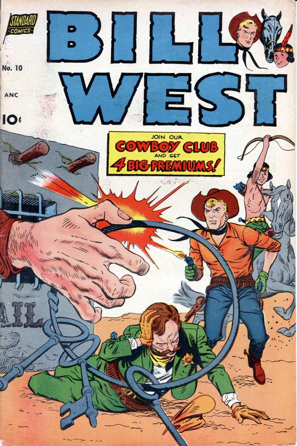 Book Cover For Billy West 10