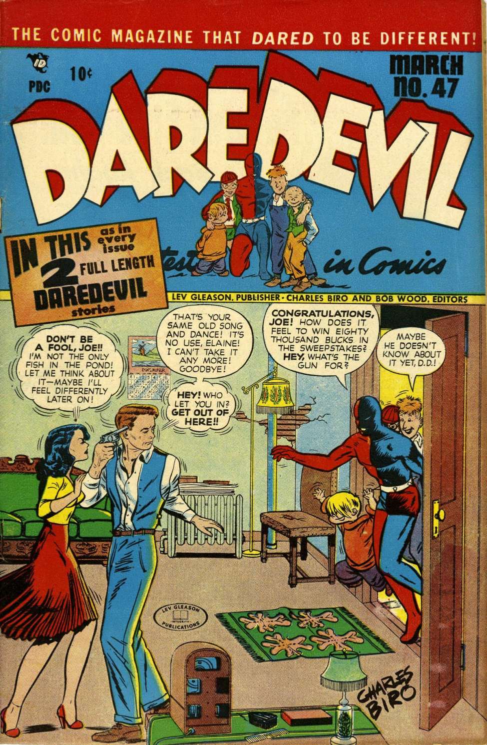 Comic Book Cover For Daredevil Comics 47