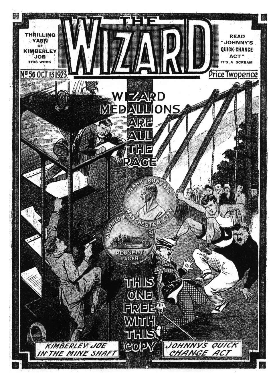 Book Cover For The Wizard 56