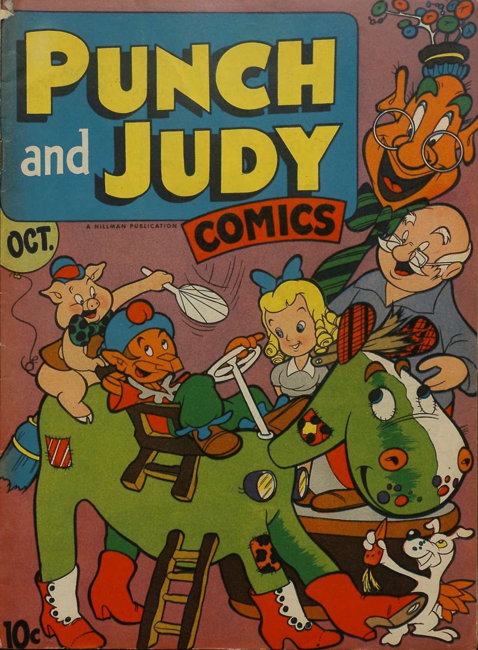 Comic Book Cover For Punch and Judy v2 3 - Version 1