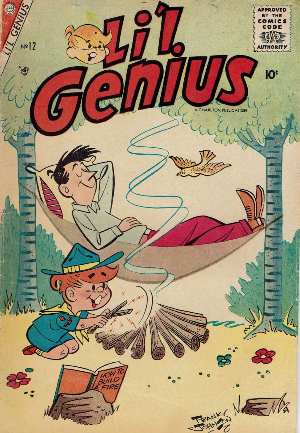 Book Cover For Li'l Genius 12