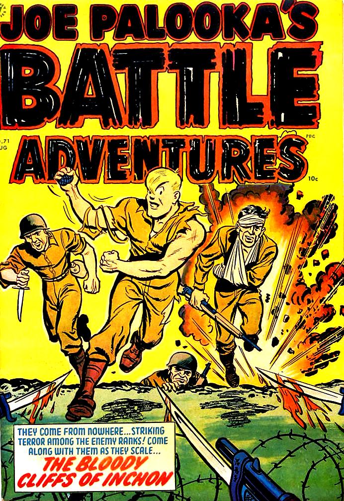 Comic Book Cover For Joe Palooka Comics 71