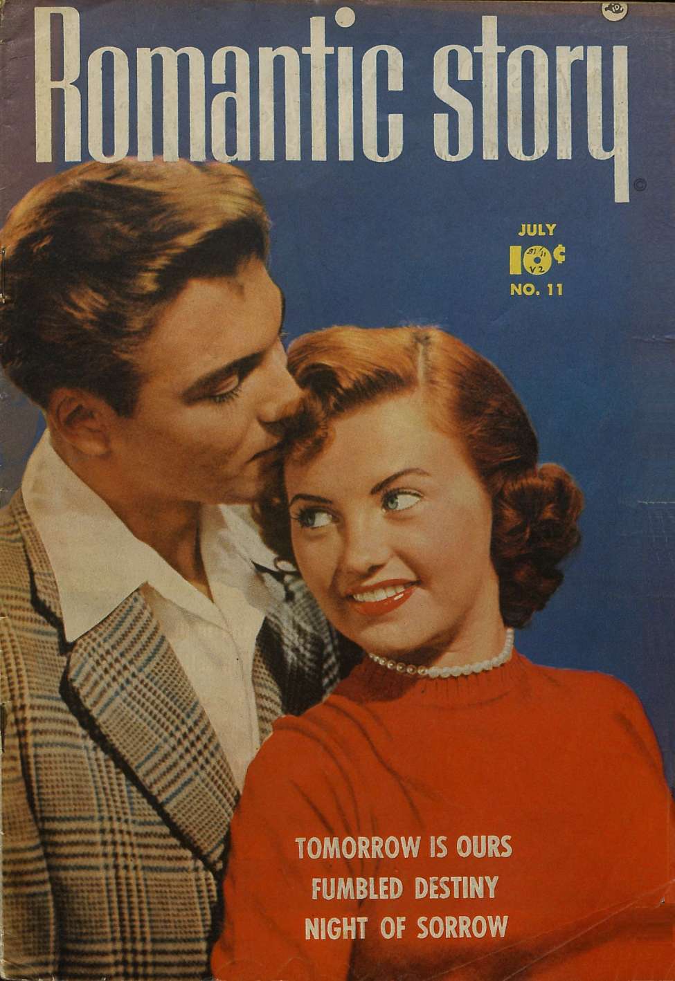 Comic Book Cover For Romantic Story 11