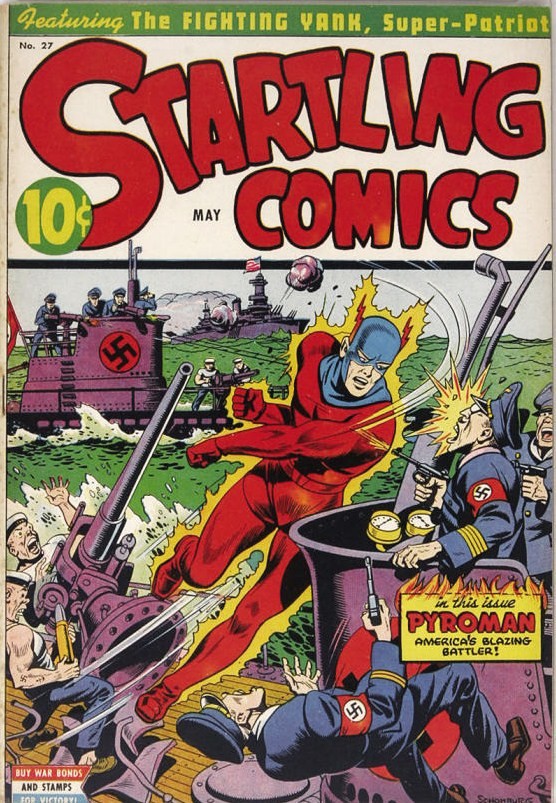 Comic Book Cover For Startling Comics 27 - Version 1