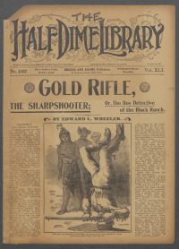 Large Thumbnail For Beadle's Half Dime Library 1057 - Gold Rifle, the Sharpshooter