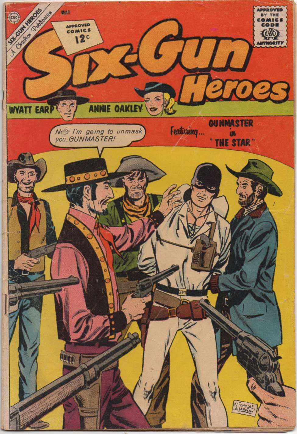 Book Cover For Six-Gun Heroes 68