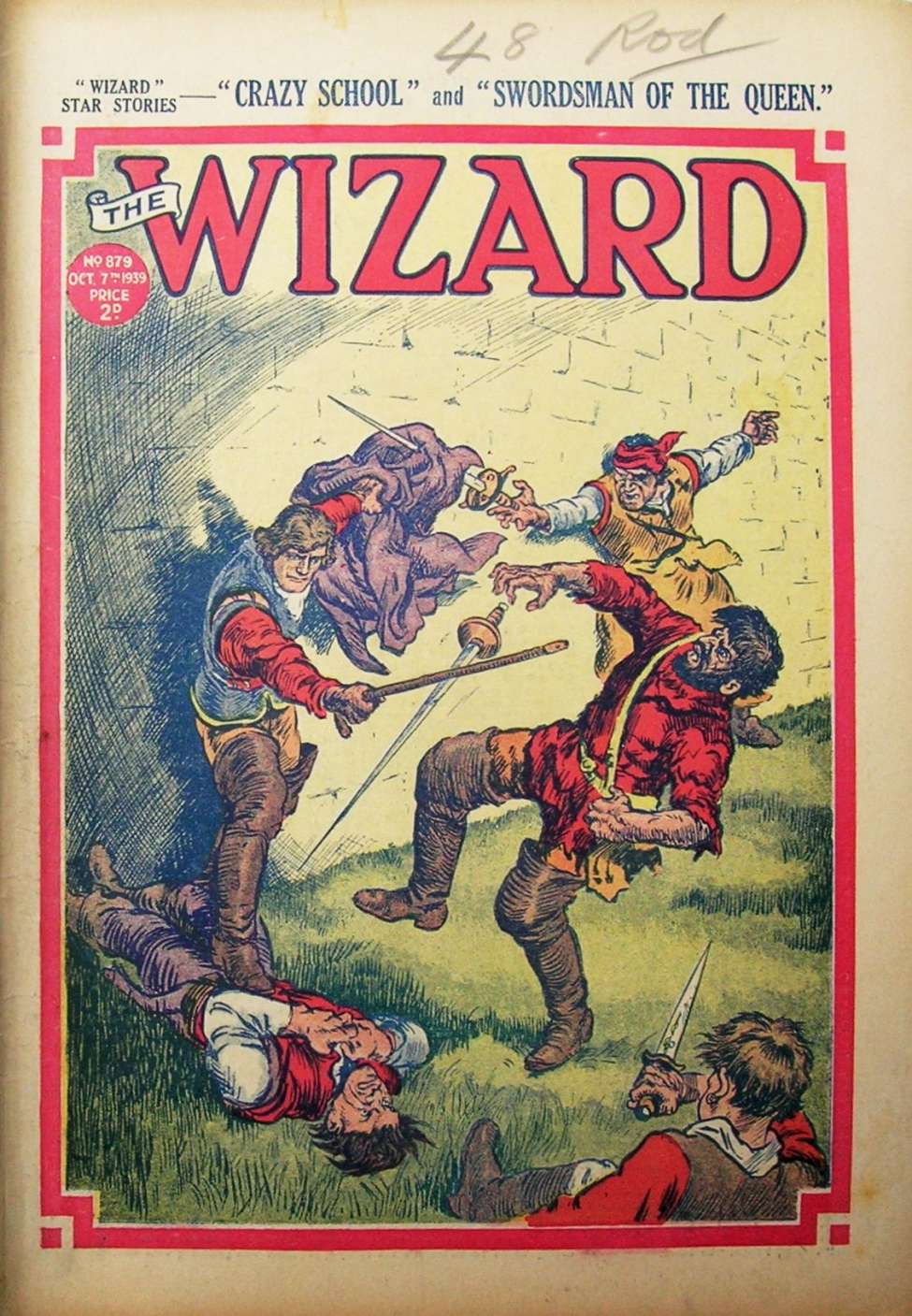 Book Cover For The Wizard 879