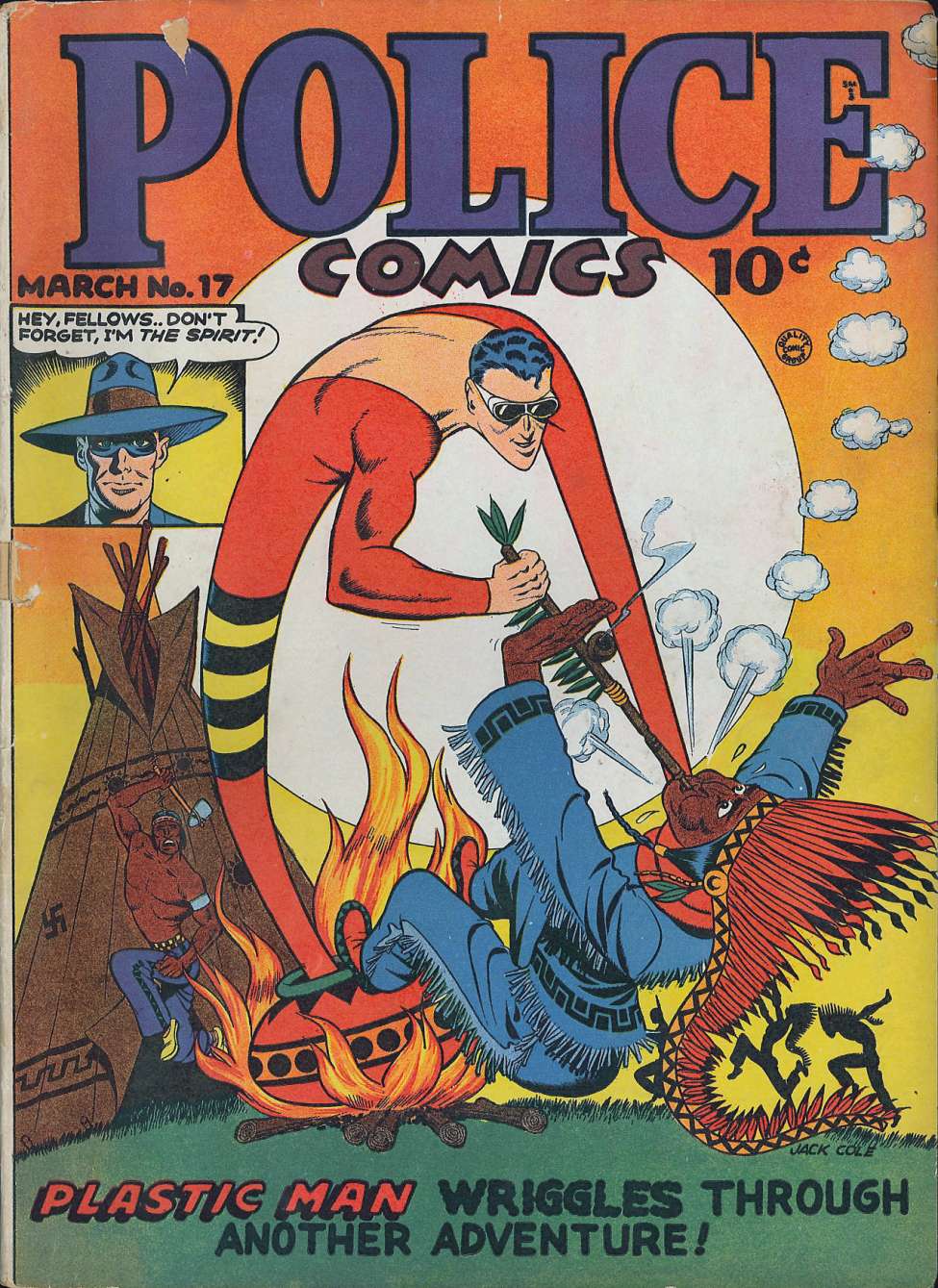 Book Cover For Police Comics 17