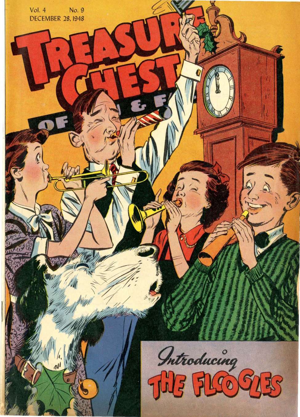 Comic Book Cover For Treasure Chest of Fun and Fact v4 9