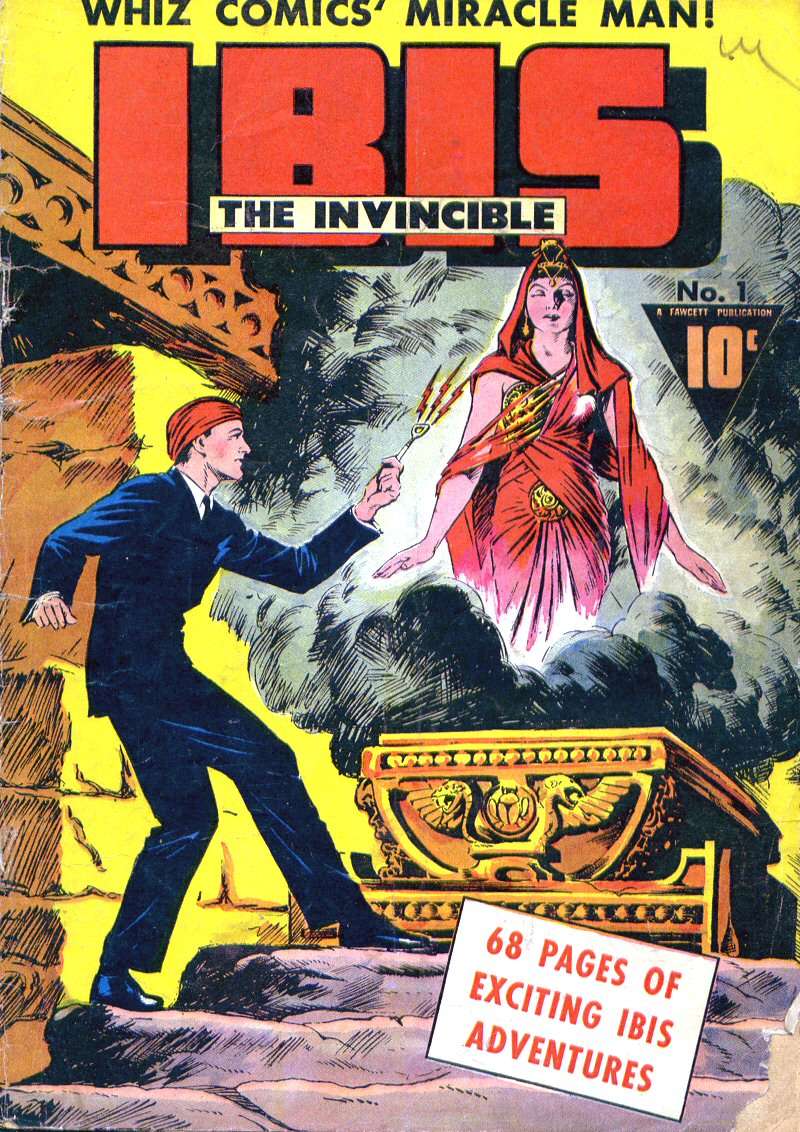 Comic Book Cover For Ibis the Invincible 1