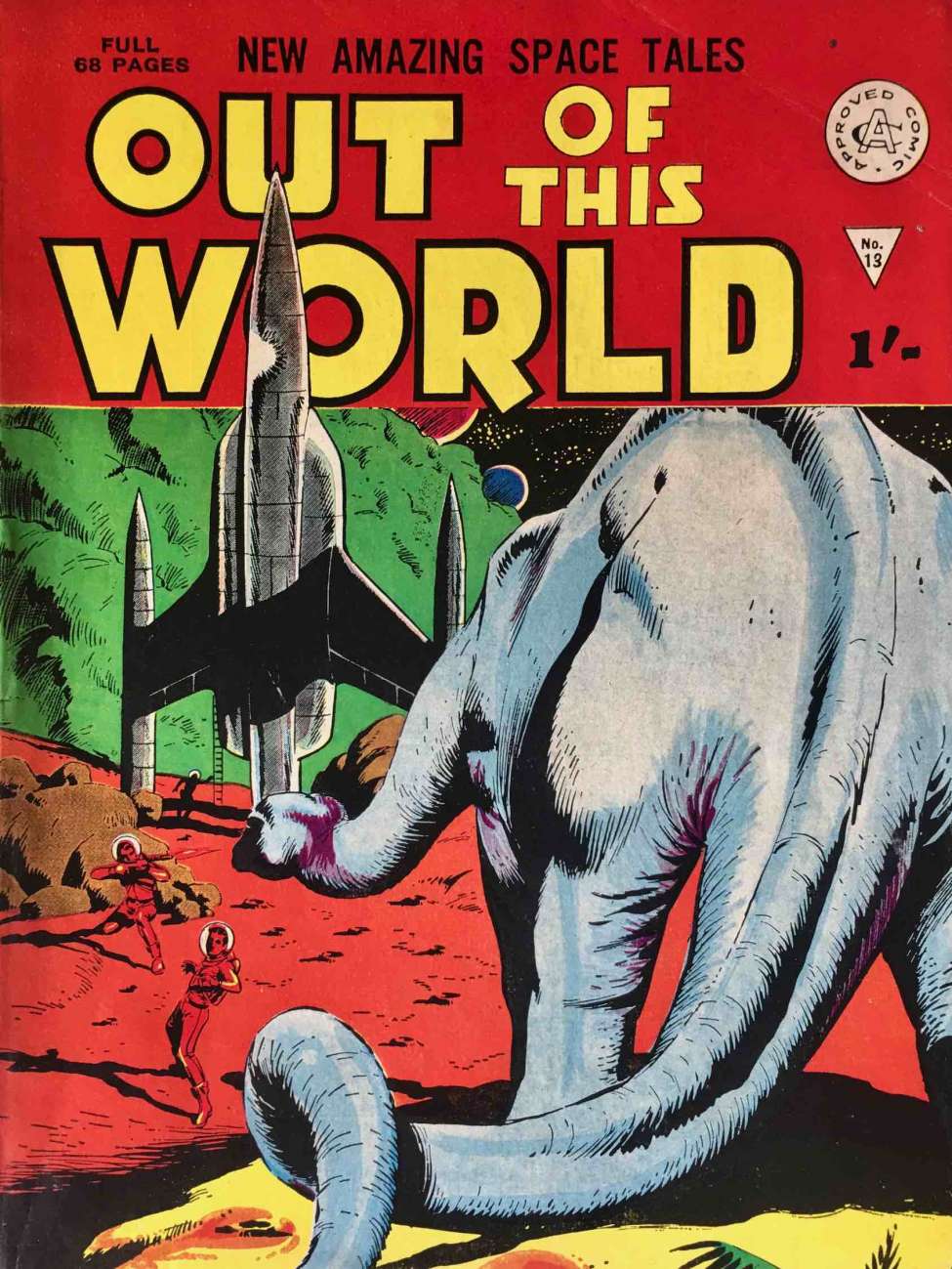 Book Cover For Out of this World 13