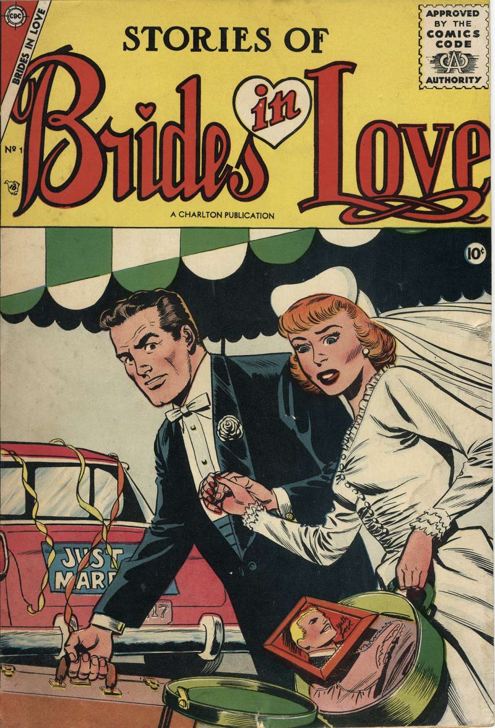 Comic Book Cover For Brides in Love 1