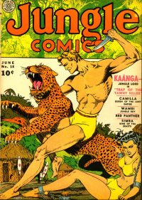 Large Thumbnail For Jungle Comics 18 - Version 1