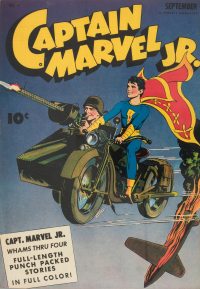 Large Thumbnail For Captain Marvel Jr. 11 (4 fiche) - Version 2