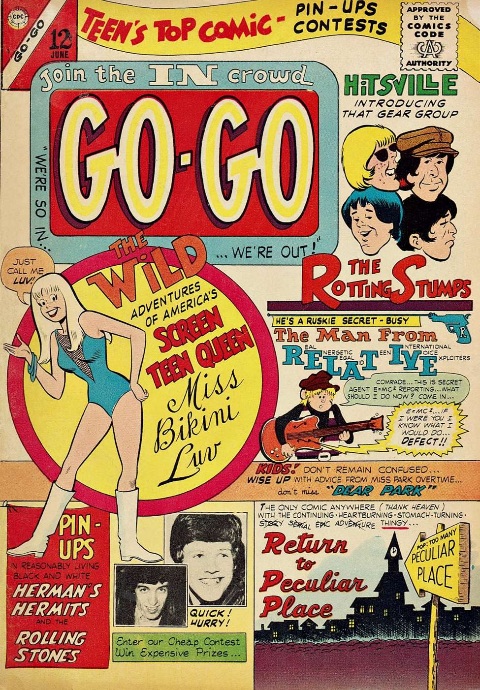 Comic Book Cover For Go-Go 1