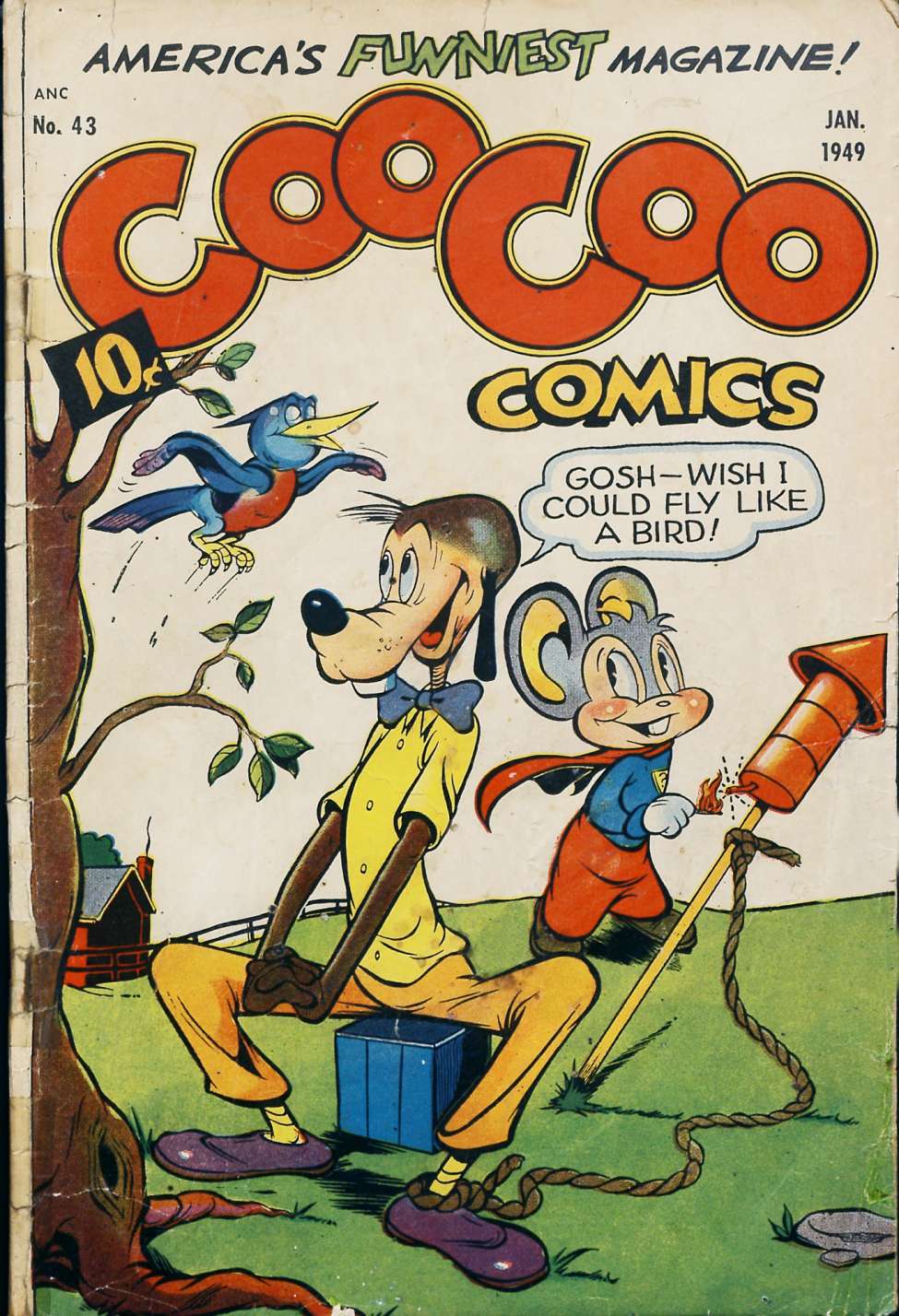 Comic Book Cover For Coo Coo Comics 43