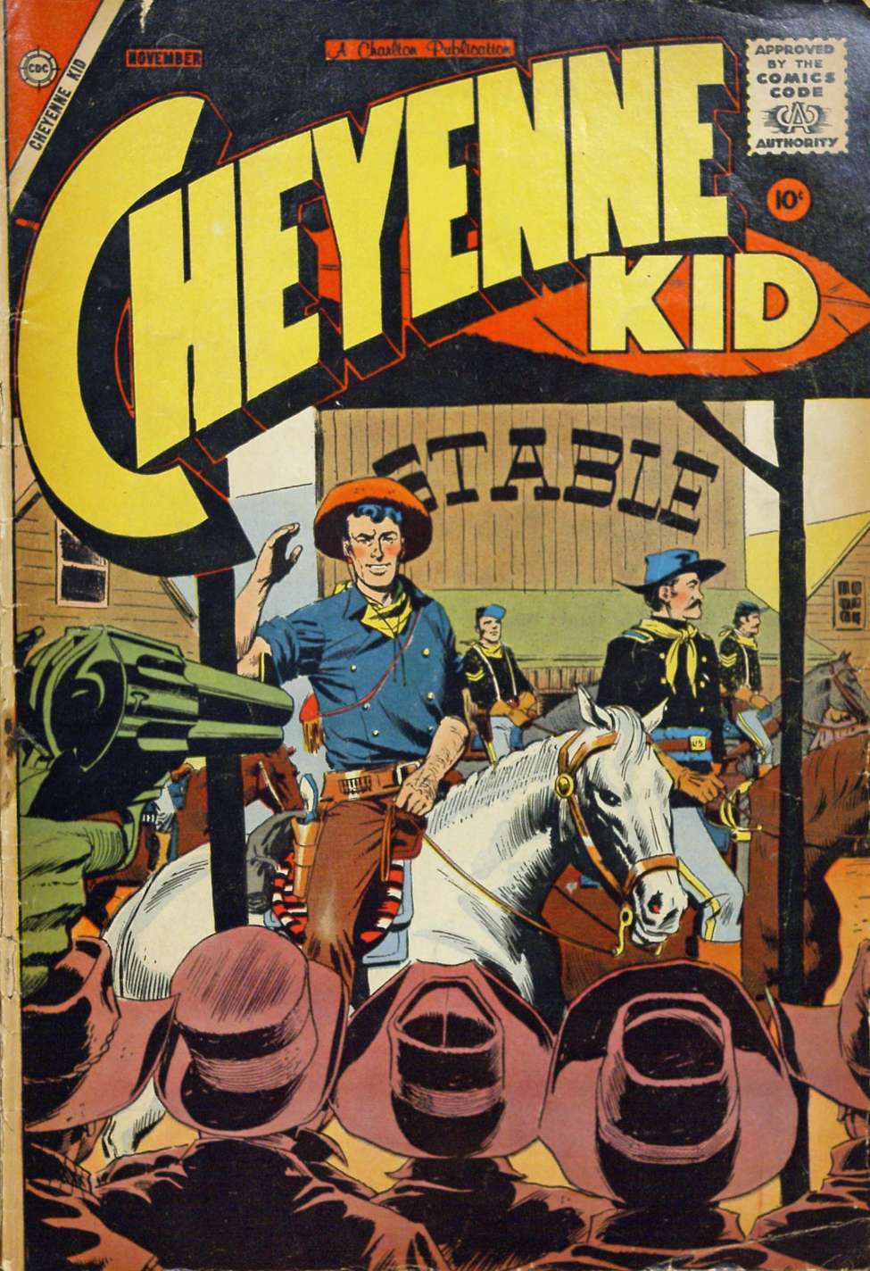 Comic Book Cover For Cheyenne Kid 14 - Version 1
