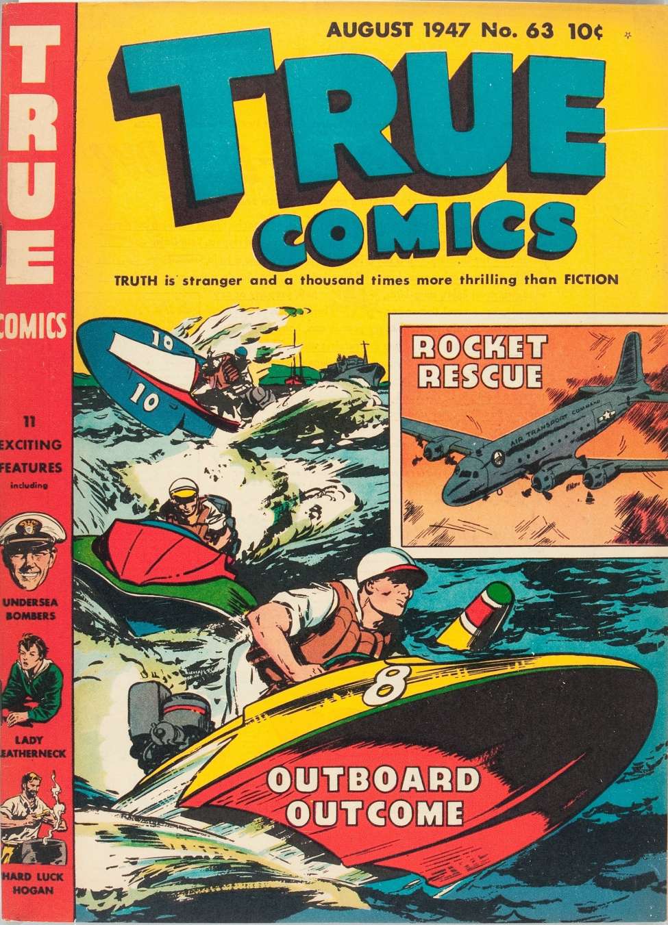 Book Cover For True Comics 63