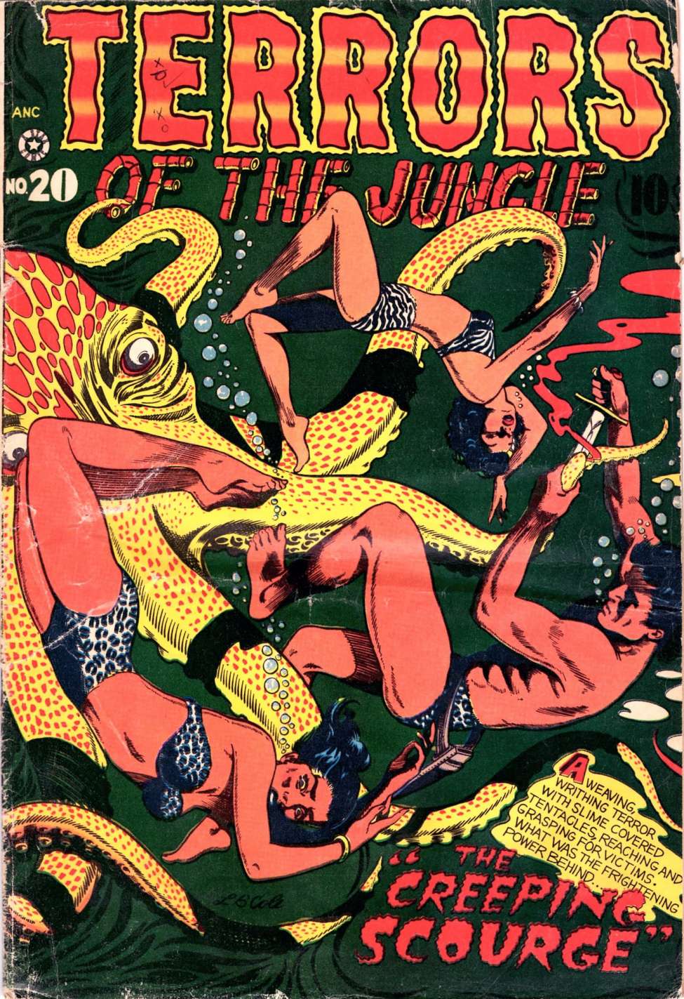 Book Cover For Terrors of the Jungle 20