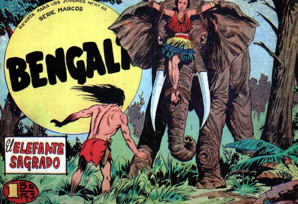 Comic Book Cover For Bengala 30 - El Elefante Sagrado