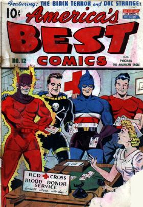 Comic Book Cover For America's Best Comics 12 - Version 1