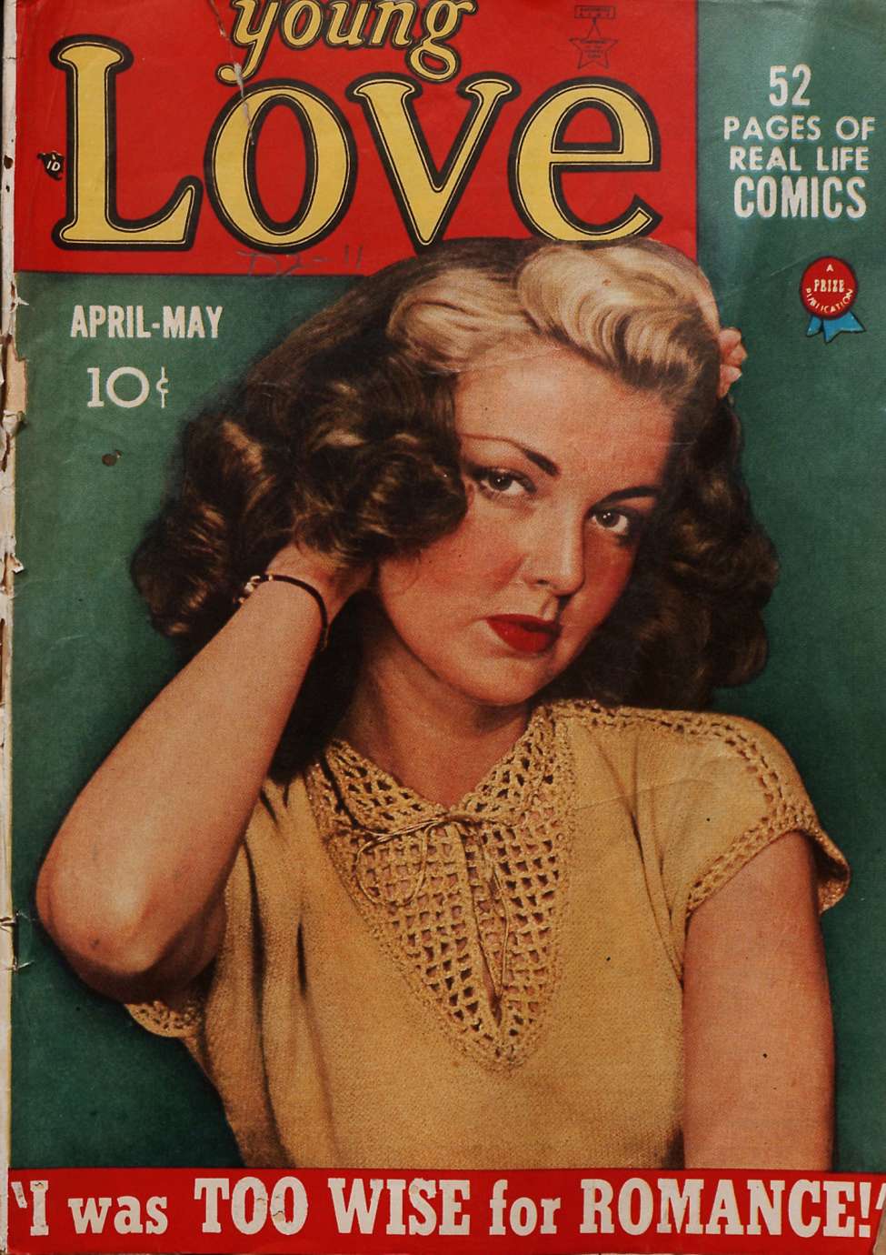 Comic Book Cover For Young Love 2