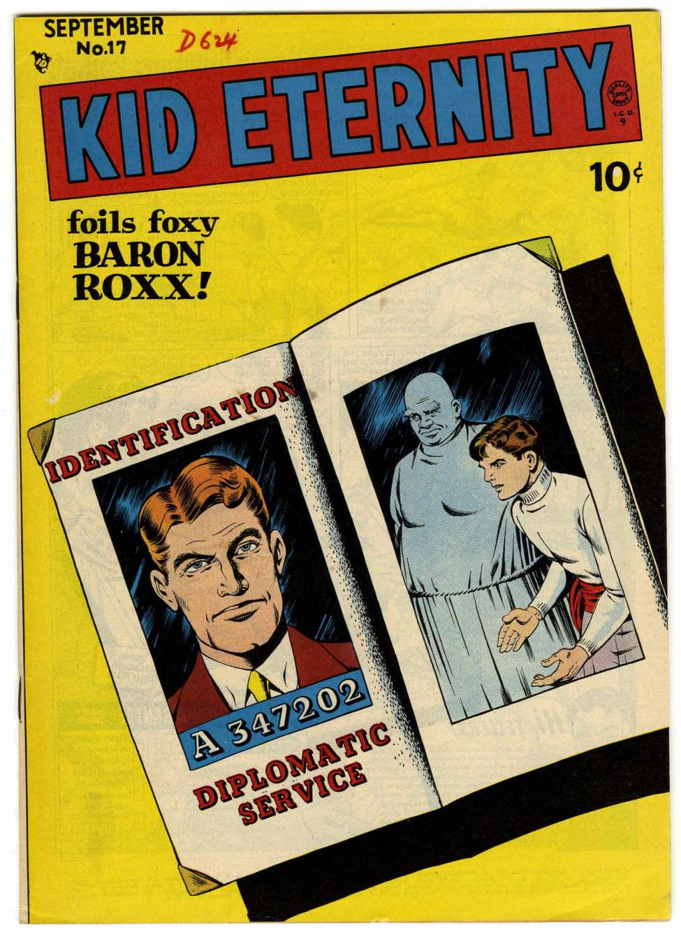 Comic Book Cover For Kid Eternity 17