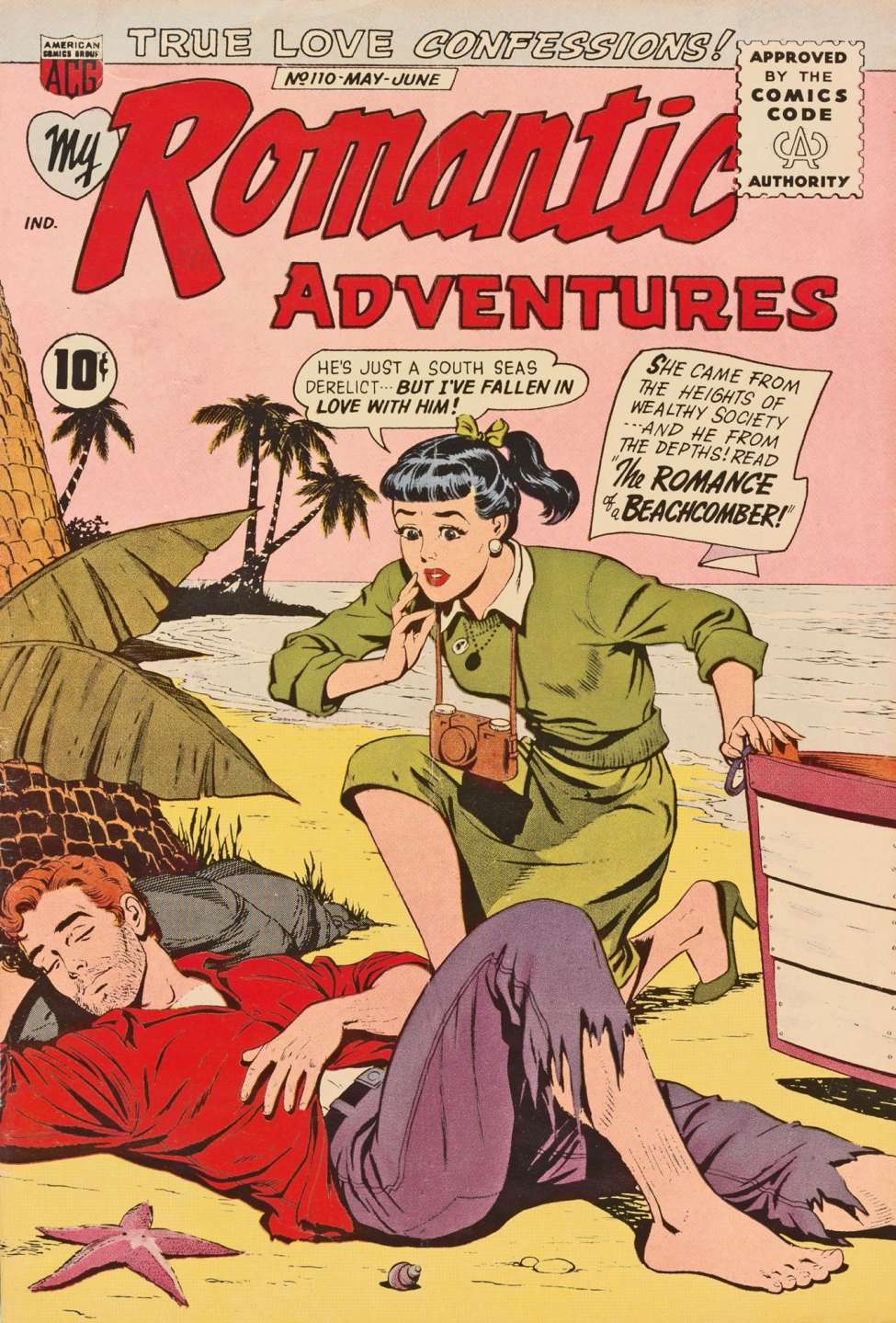 Comic Book Cover For My Romantic Adventures 110