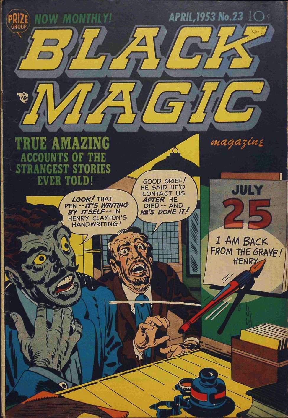 Comic Book Cover For Black Magic 23 (v03 5)