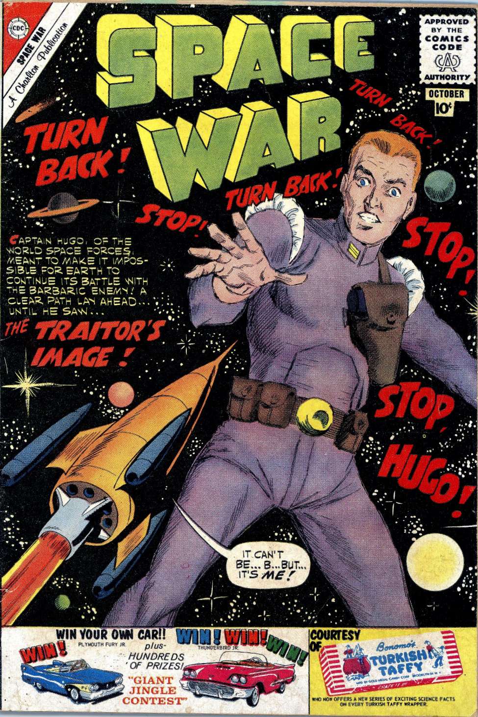 Comic Book Cover For Space War 7