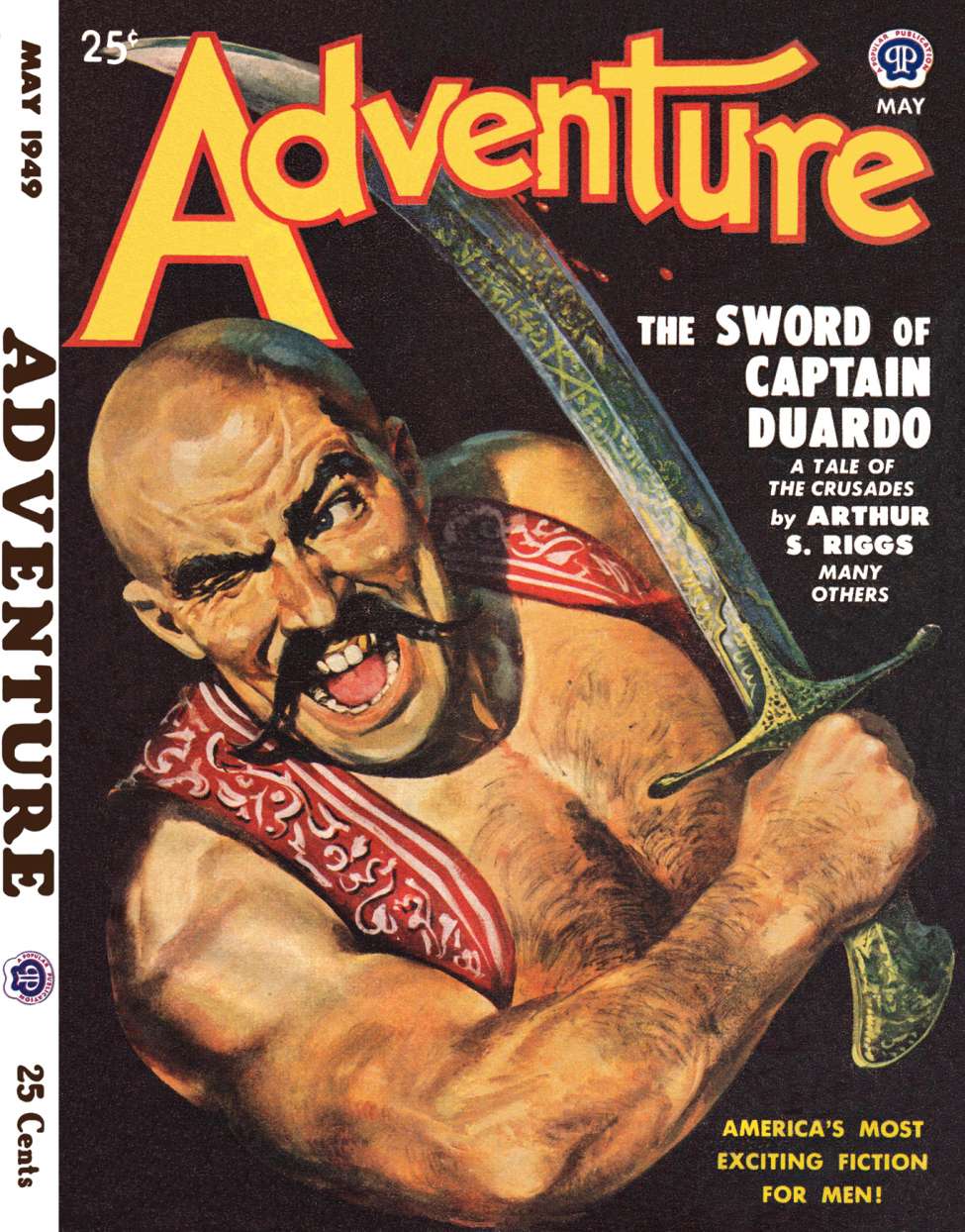 Comic Book Cover For Adventure v121 1