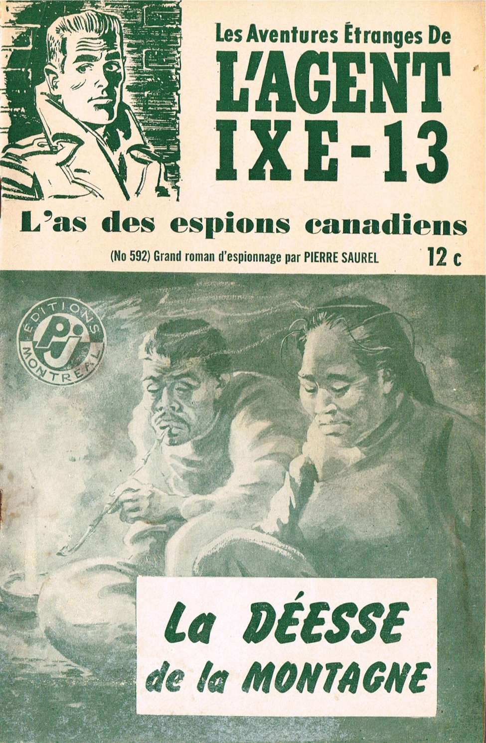 Book Cover For L'Agent IXE-13 v2 592 - La déesse de la montagne