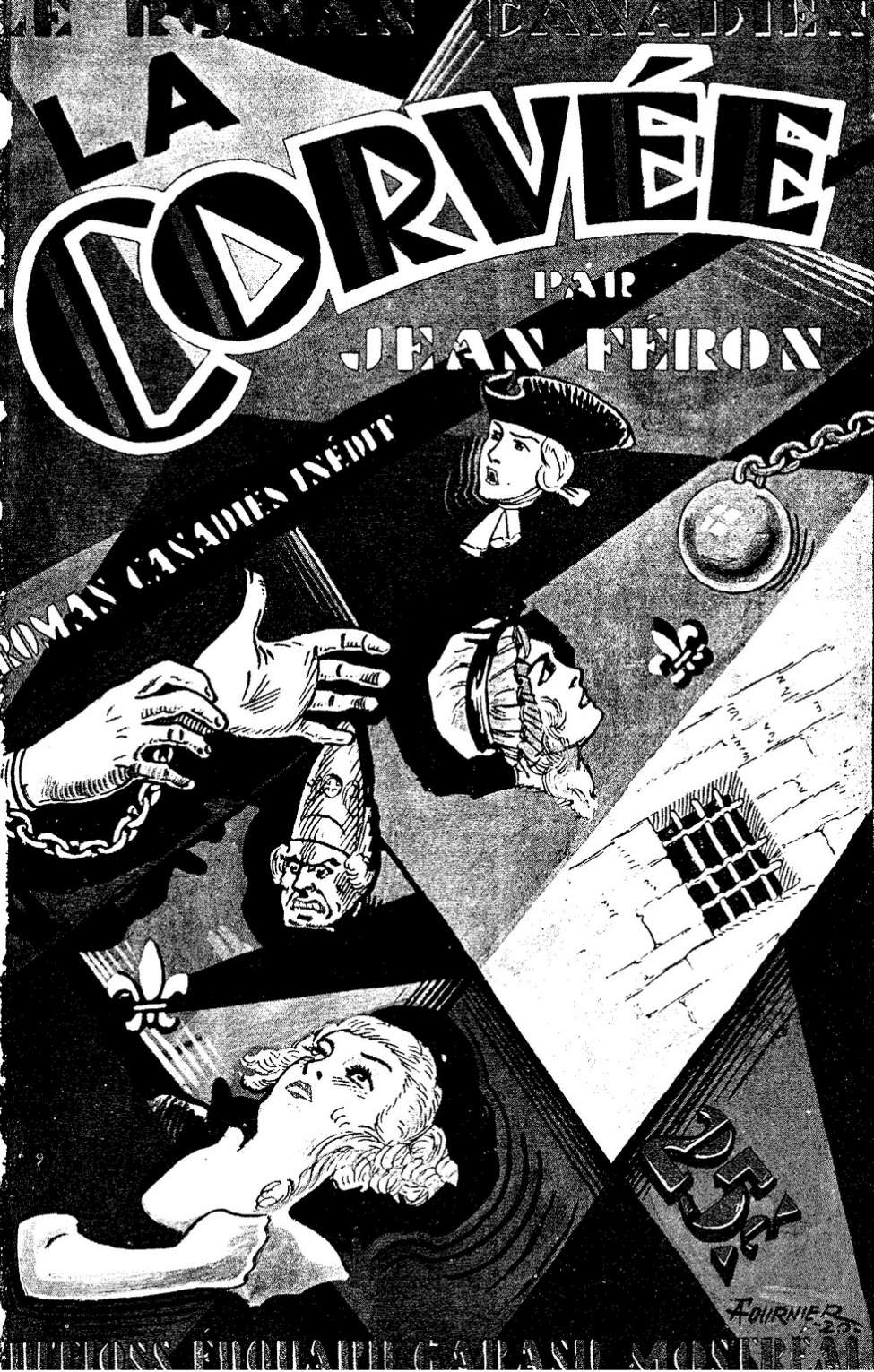 Book Cover For Le Roman Canadien 53 - La corvée