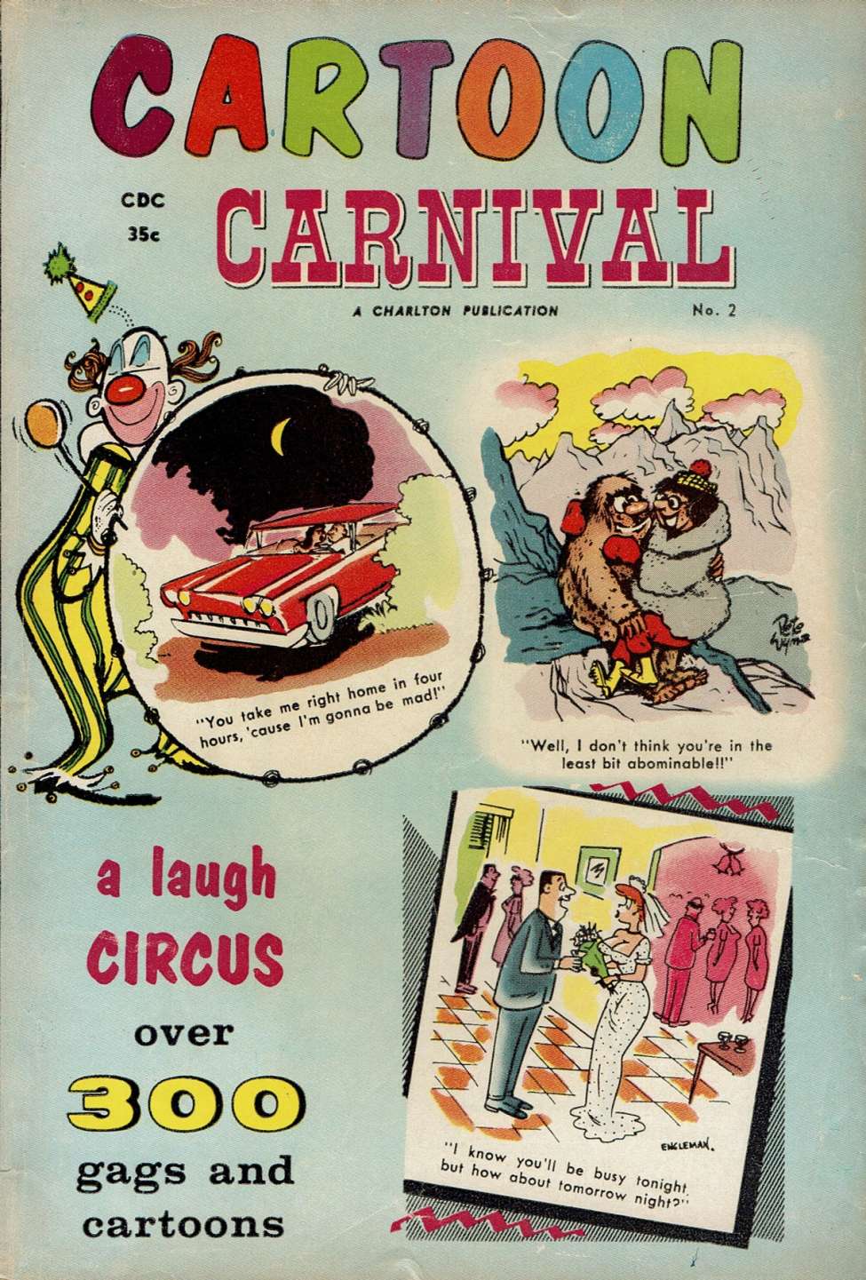 Book Cover For Cartoon Carnival 2