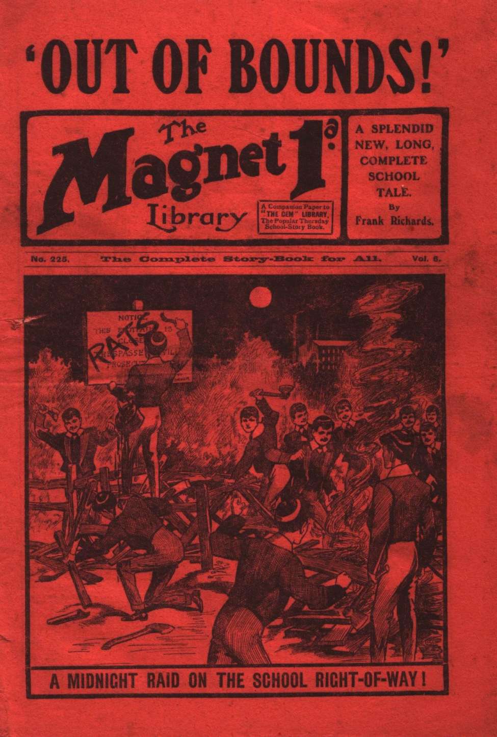 Book Cover For The Magnet 225 - Out of Bounds