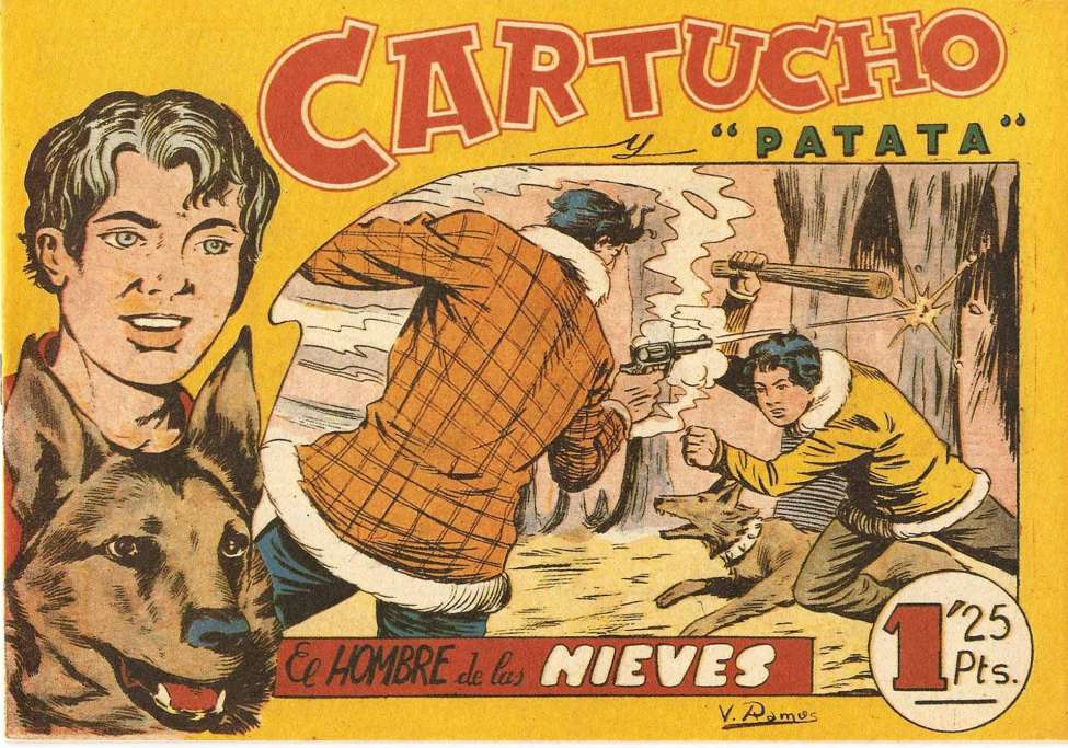 Comic Book Cover For Cartucho y Patata 11 - El Hombre De Las Nieves