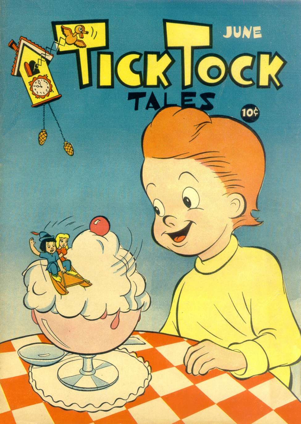 Comic Book Cover For Tick Tock Tales 6