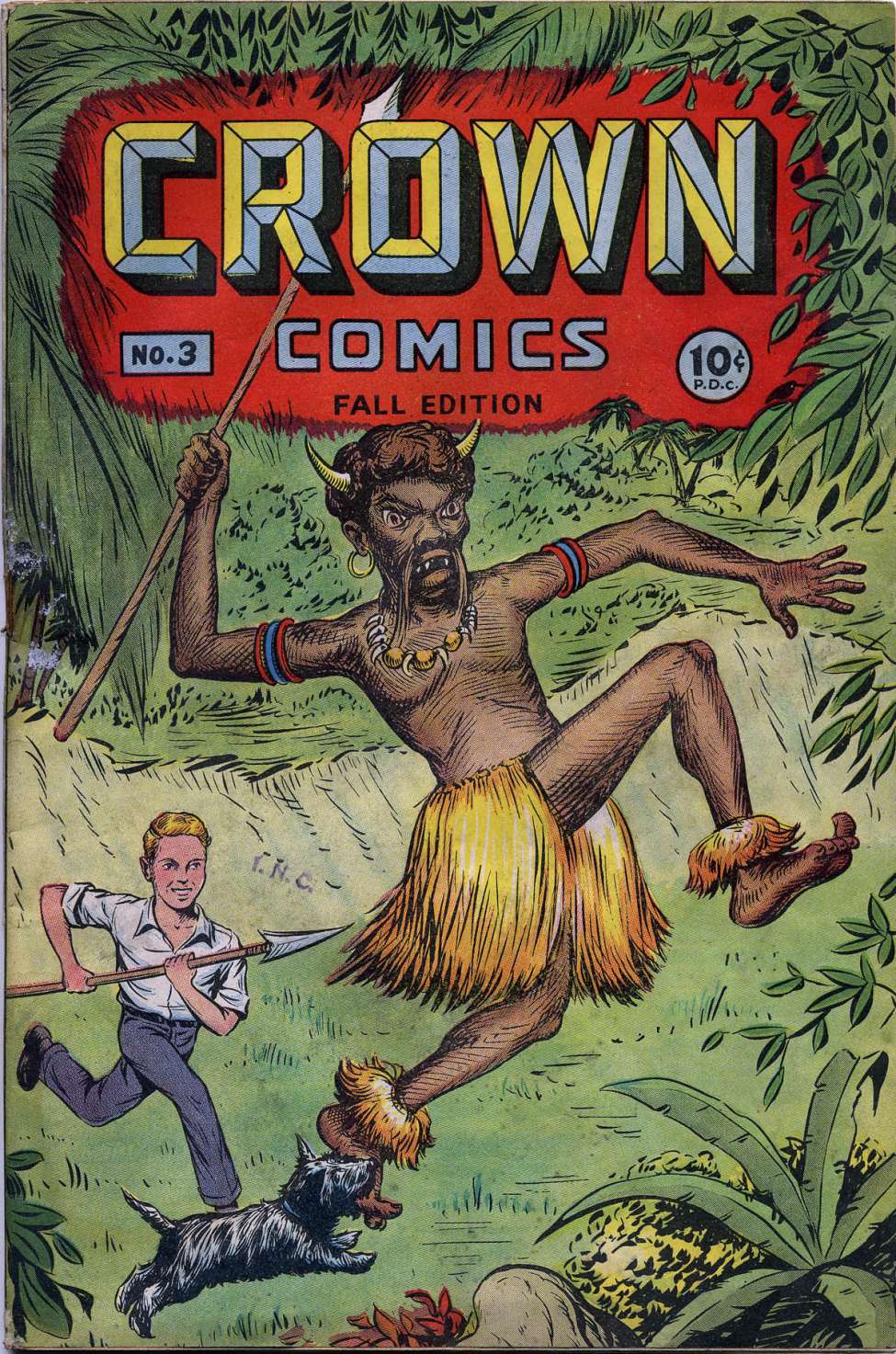 Comic Book Cover For Crown Comics 3