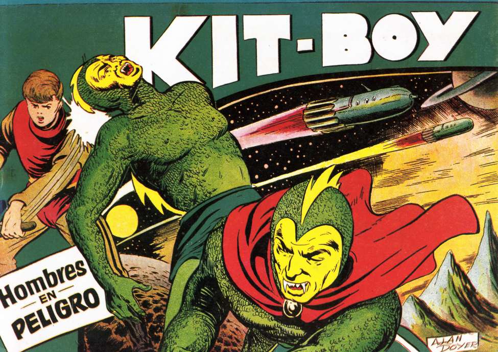 Comic Book Cover For Kit-Boy 2 - Hombres en Peligro