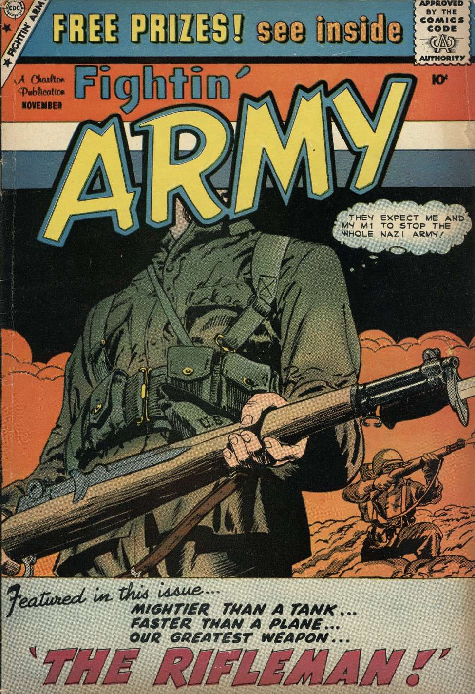 Book Cover For Fightin' Army 32