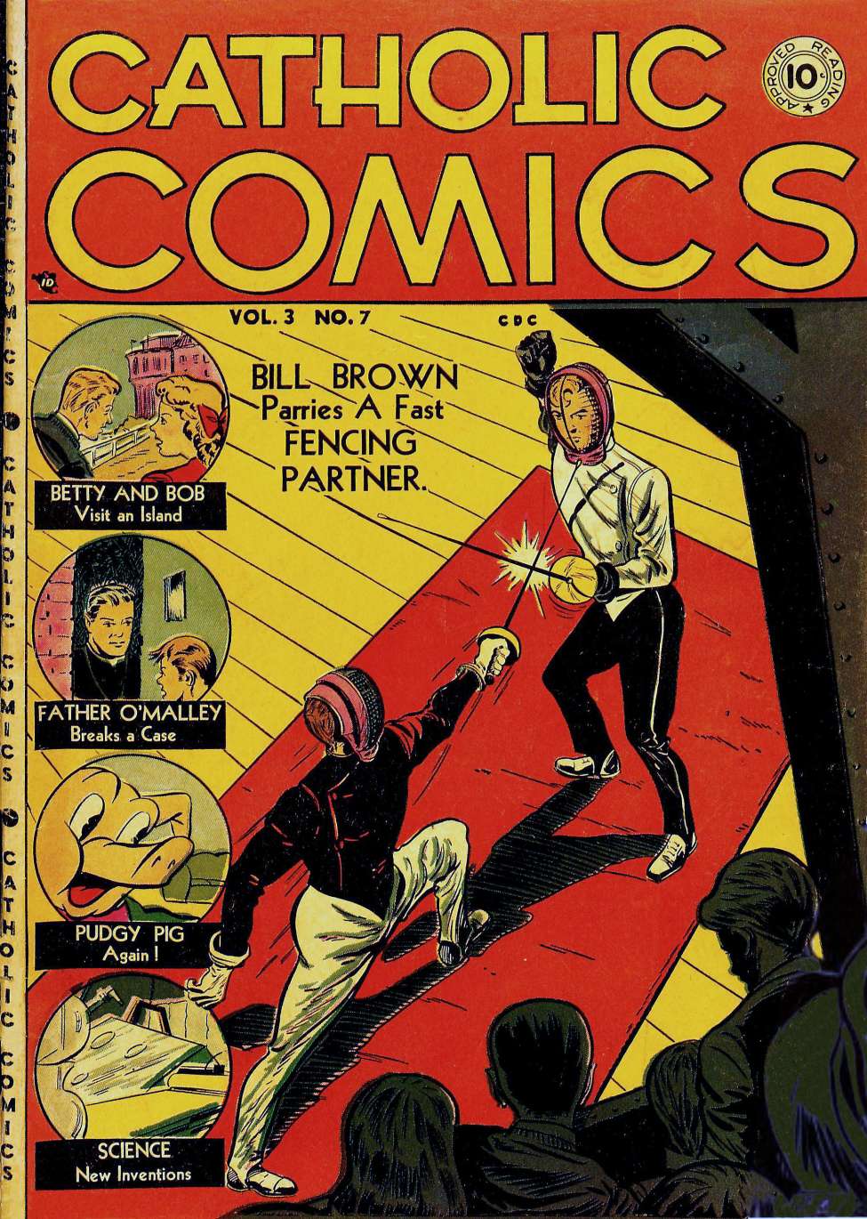 Book Cover For Catholic Comics v3 7