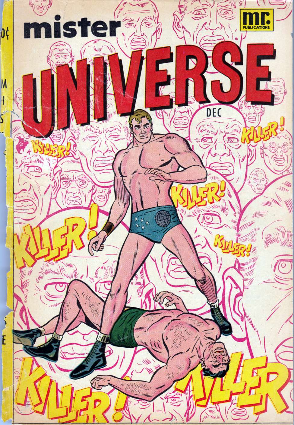 Comic Book Cover For Mister Universe 3