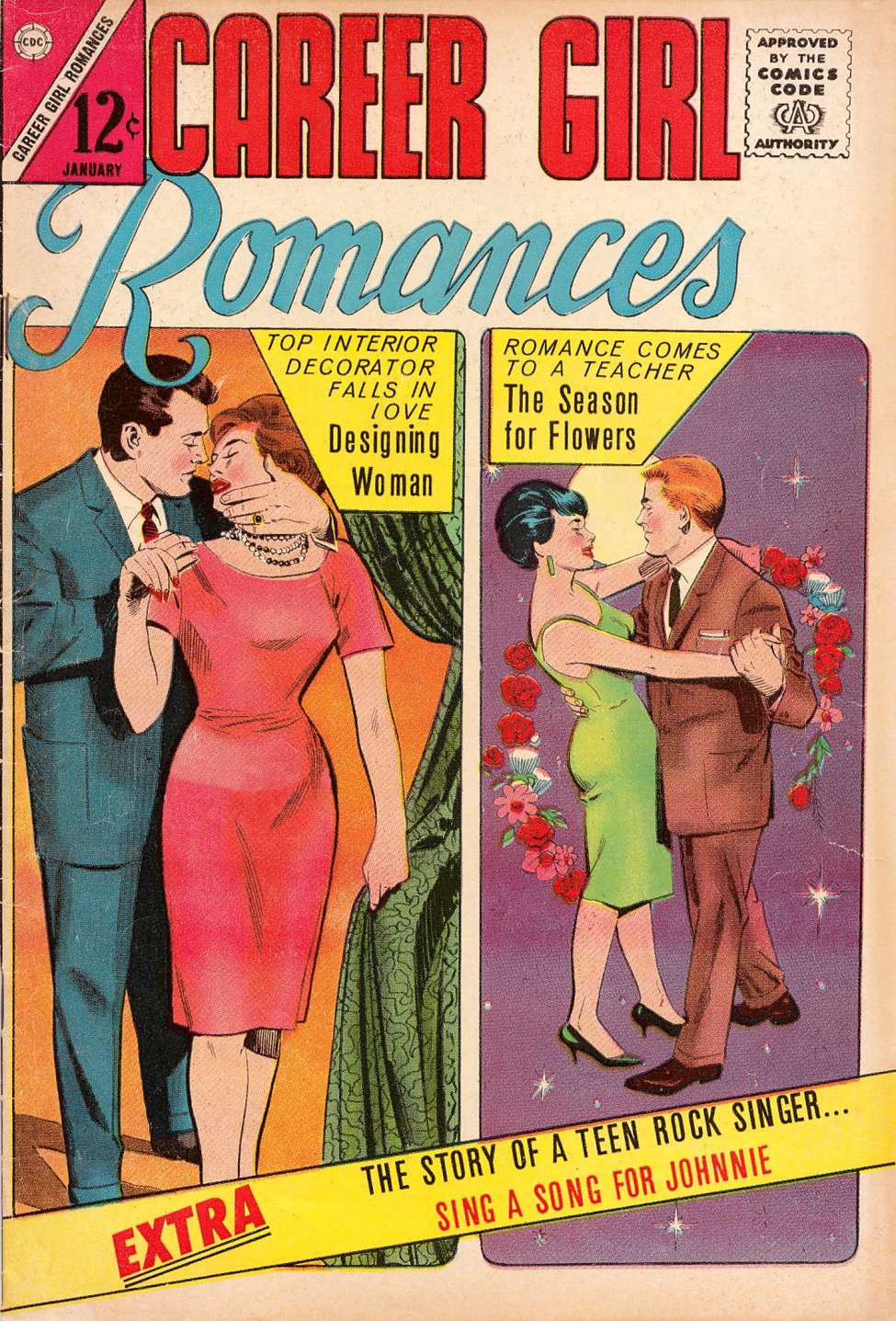 Comic Book Cover For Career Girl Romances 27