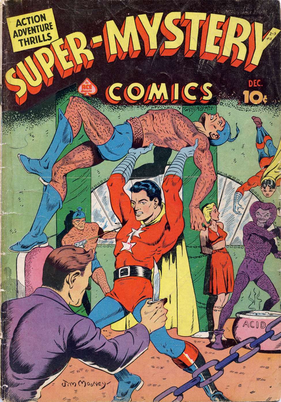 Comic Book Cover For Super-Mystery Comics v2 5