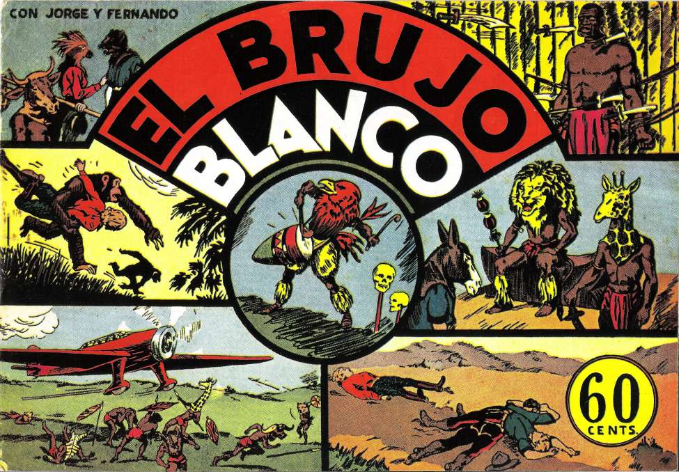 Comic Book Cover For Jorge y Fernando 5 - El brujo blanco