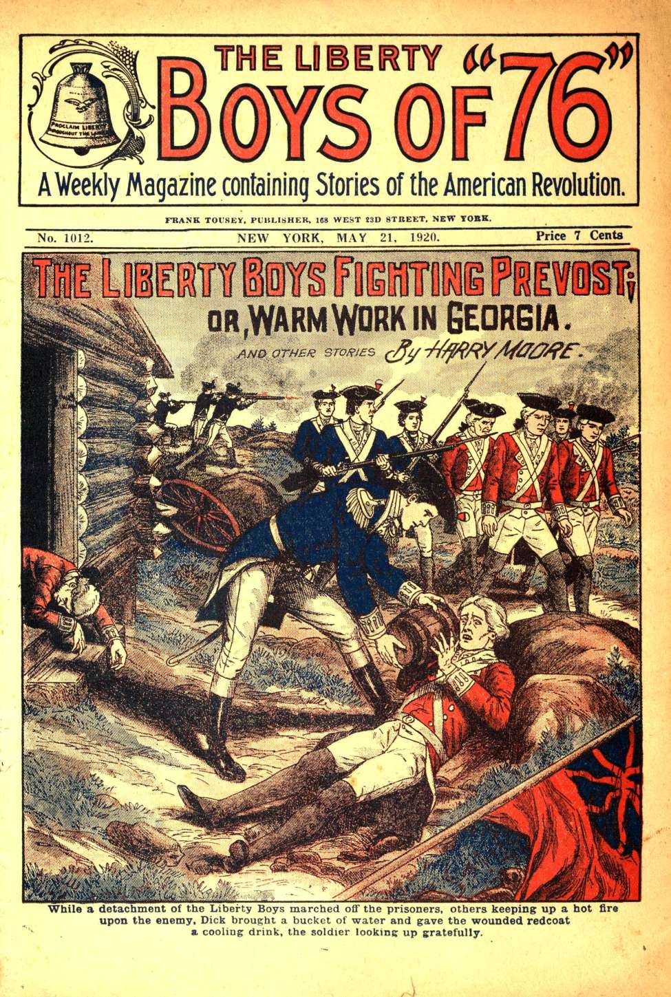 Book Cover For The Liberty Boys of 76 1012 - The Liberty Boys' Fighting Prevost