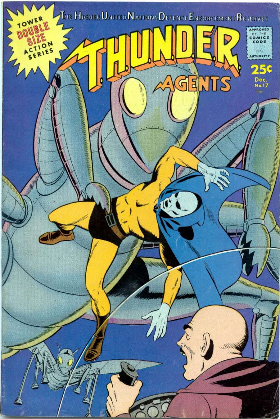 Comic Book Cover For T.H.U.N.D.E.R. Agents 17