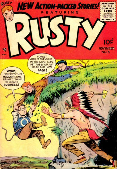Book Cover For Rusty 5