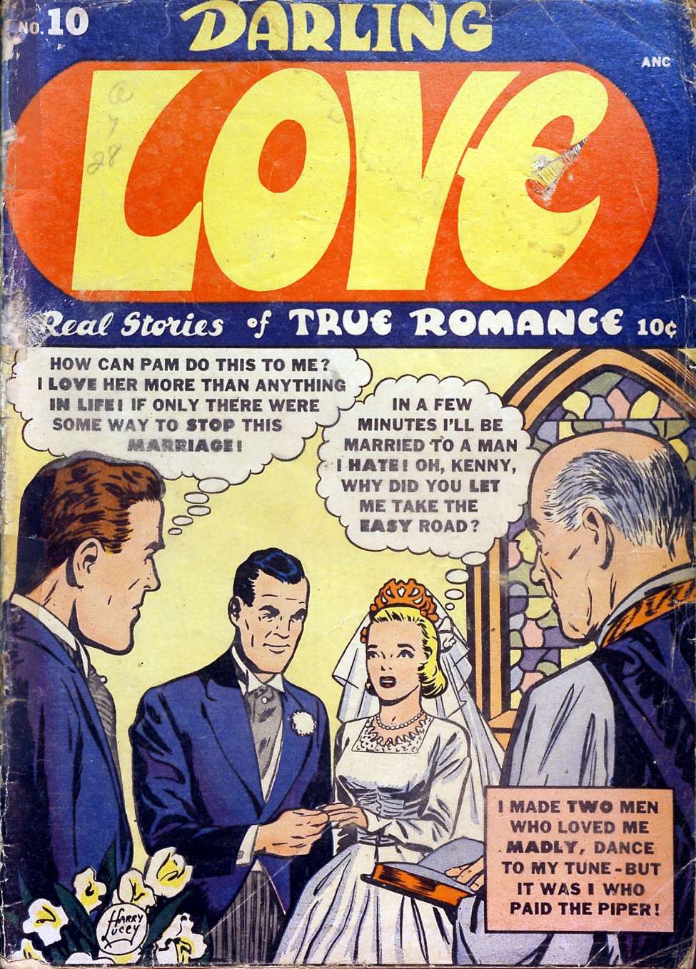 Comic Book Cover For Darling Love 10